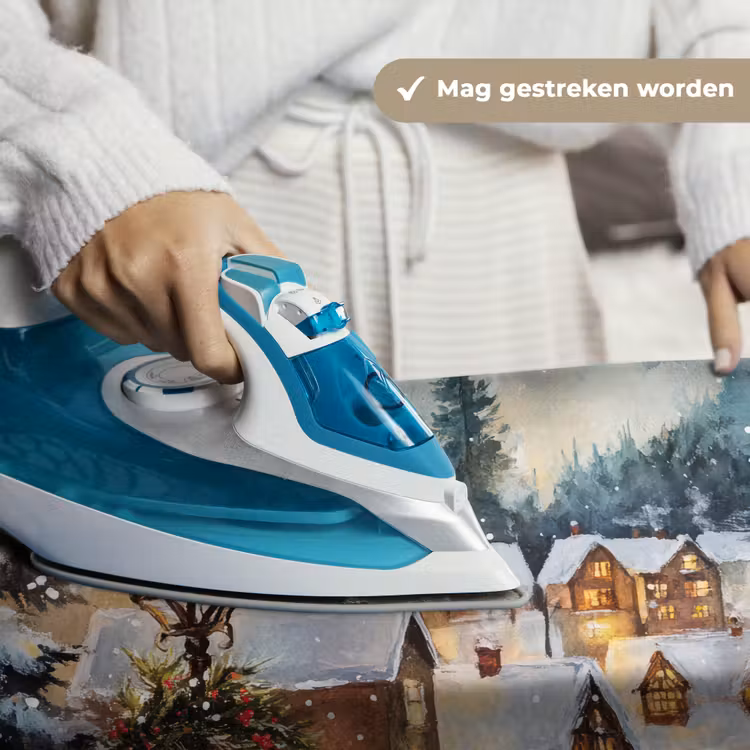 Wandkleed - Kerstdorp - Huizen - Sneeuw - Kerst — 6