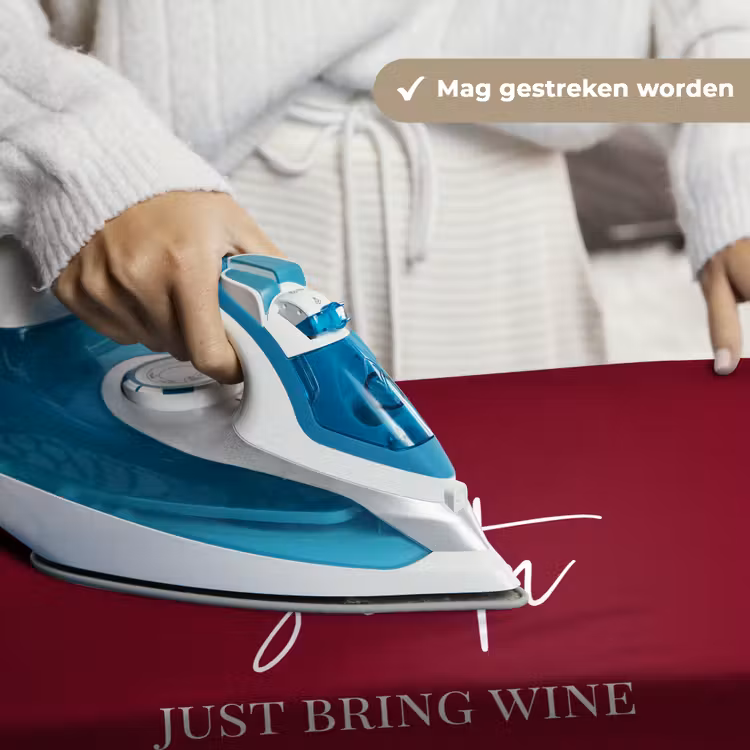 Wandkleed - Santa - Wine - Rood - Kerst - Kerstman — 6