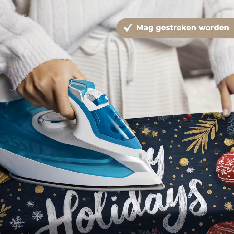 Wandkleed - Feestelijk - Kerstgroet - Kleurrijk — 6