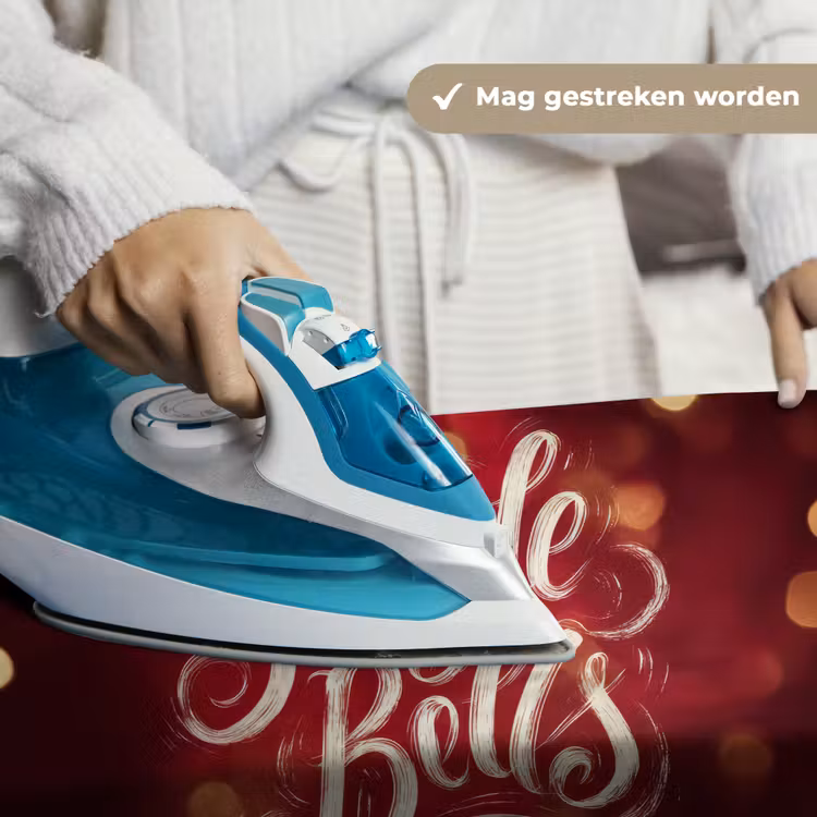 Wandkleed - Jingle - Bells - Kerst - Rood — 6