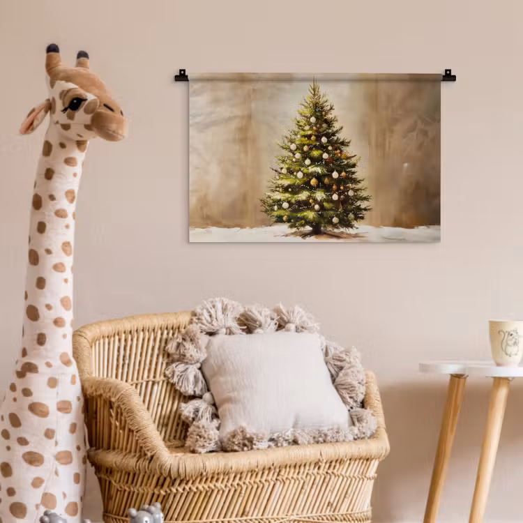 Wandkleed - Kerst - Sfeer - Groen — 5