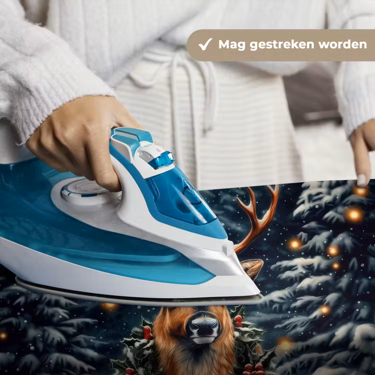 Wandkleed - Kerst - Magie - Bos - Kleurrijk — 6