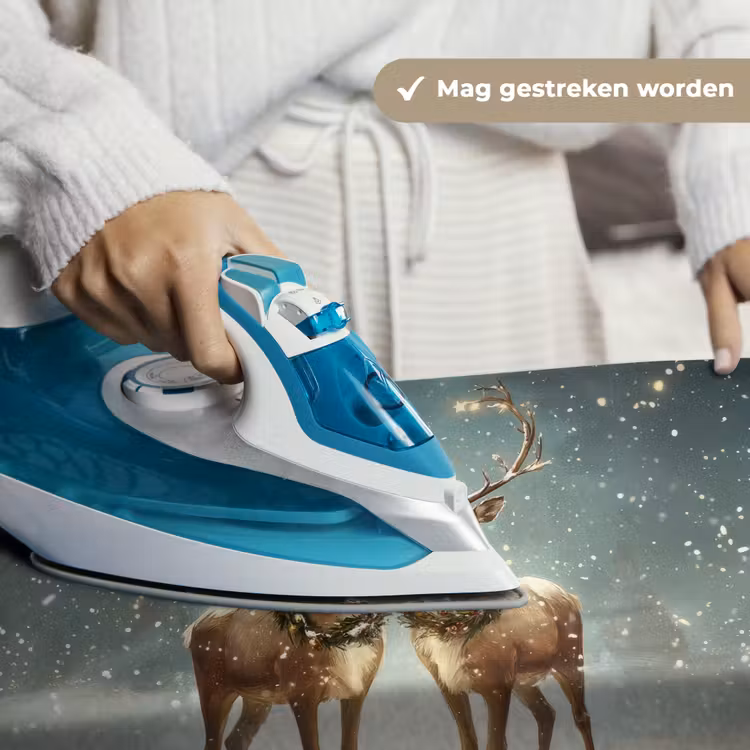 Wandkleed - Kerstmagie - Winterwoud - Rendier — 6