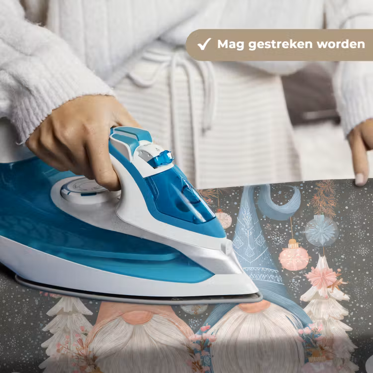 Wandkleed - Kerst - Gnomen - Pastel — 6