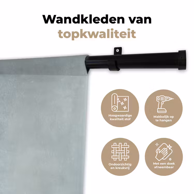 Wandkleed - Kerstgnome - Cadeau - Groen — 3
