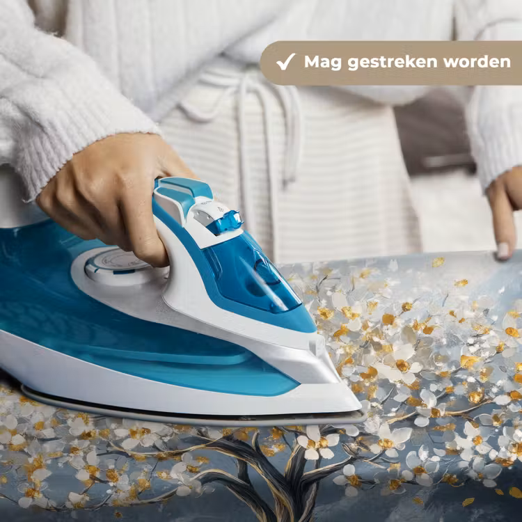Wandkleed - Boom - Winter - Levensboom - Modern - Goud — 6