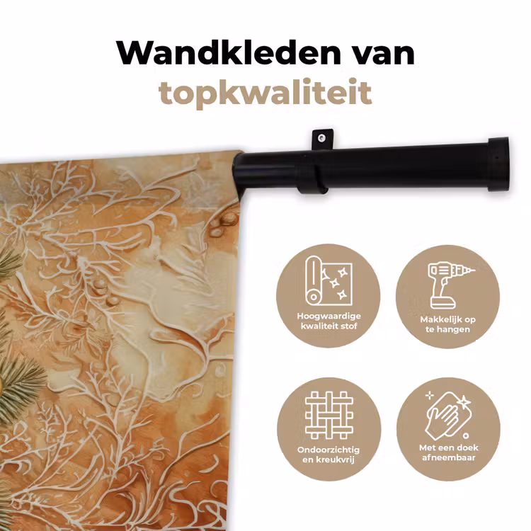 Wandkleed - Kerstmis - Koekje - Poppetje - Speculaas — 3