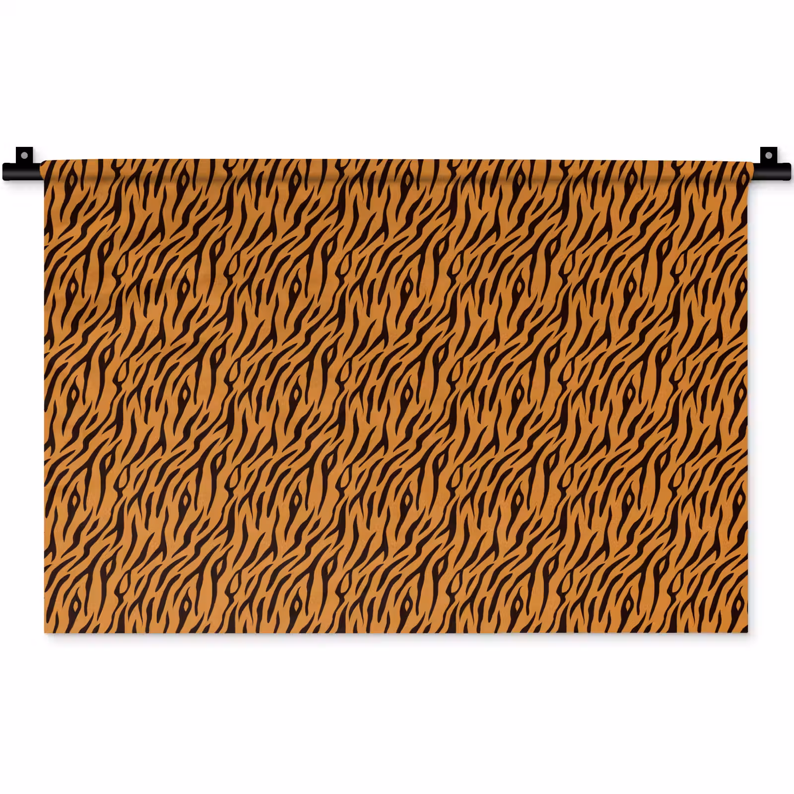Wandkleed - Dier - Oranje - Tijger — 1