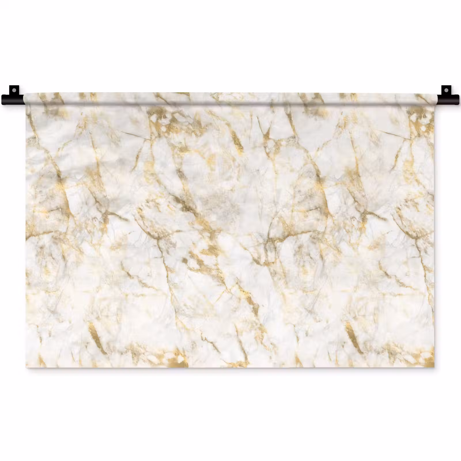 Wandkleed - Goud - Licht - Nerf - Marmer — 1