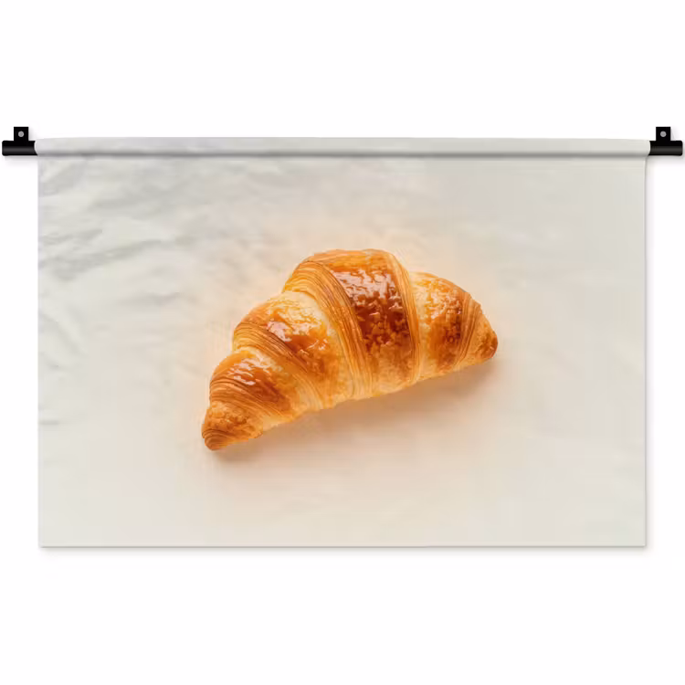 Wandkleed - Croissant - Brood - Beige — 1