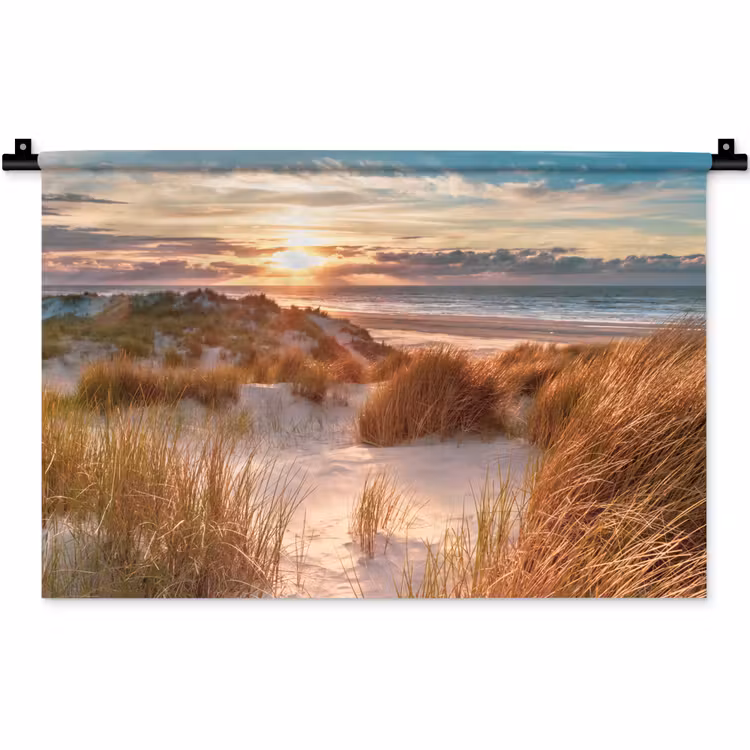 Wandkleed - Duin - Planten - Zonsondergang - Strand - Zee — 1