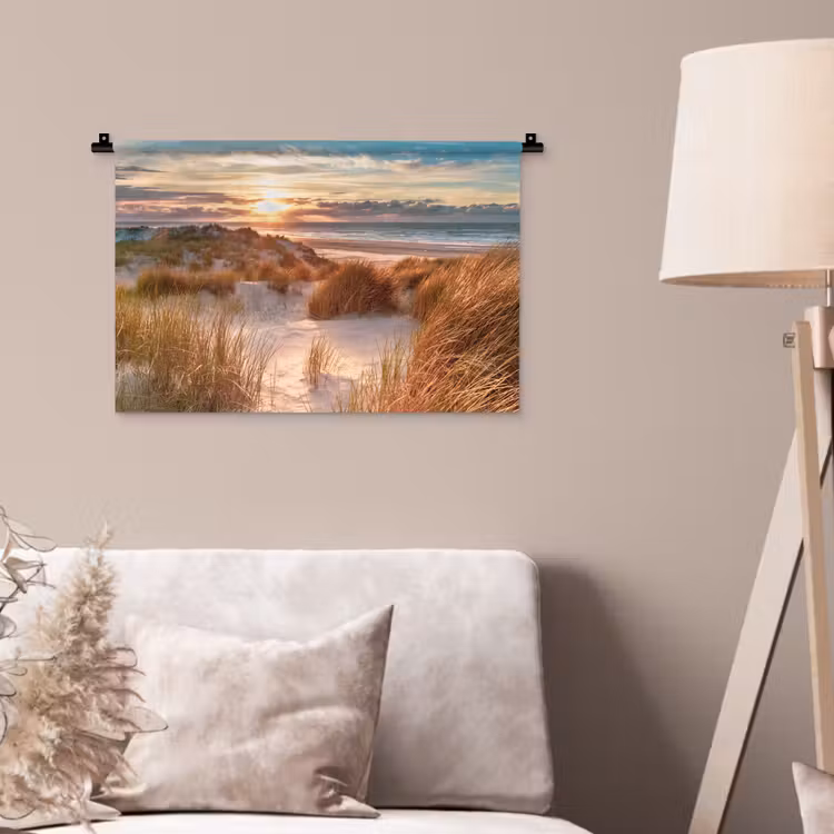 Wandkleed - Duin - Planten - Zonsondergang - Strand - Zee — 2