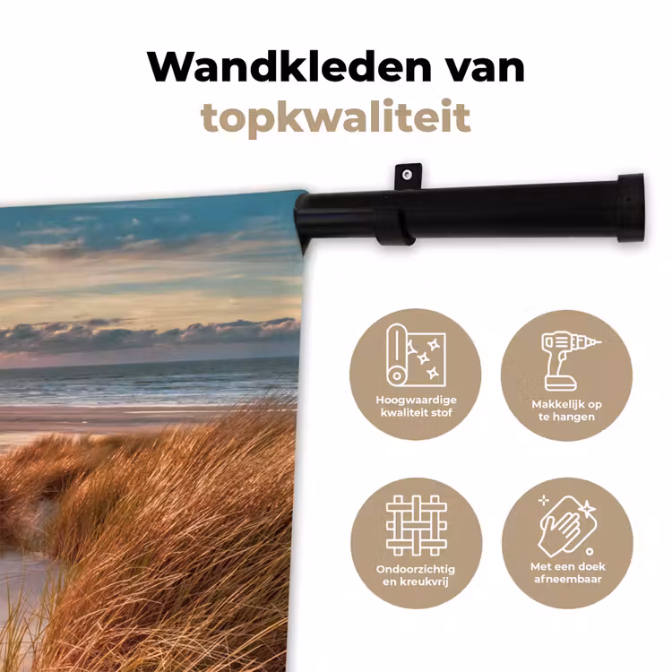 Wandkleed - Duin - Planten - Zonsondergang - Strand - Zee — 3