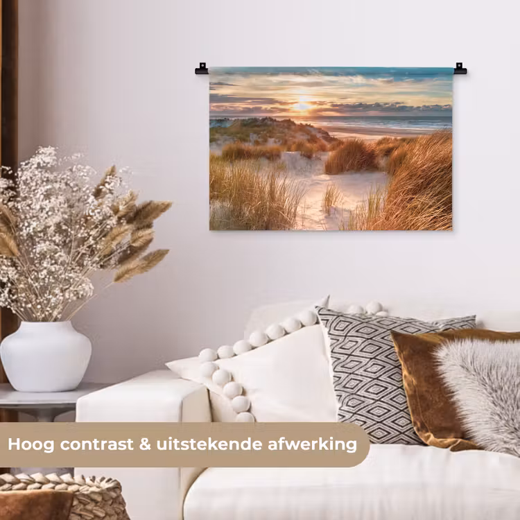Wandkleed - Duin - Planten - Zonsondergang - Strand - Zee — 4