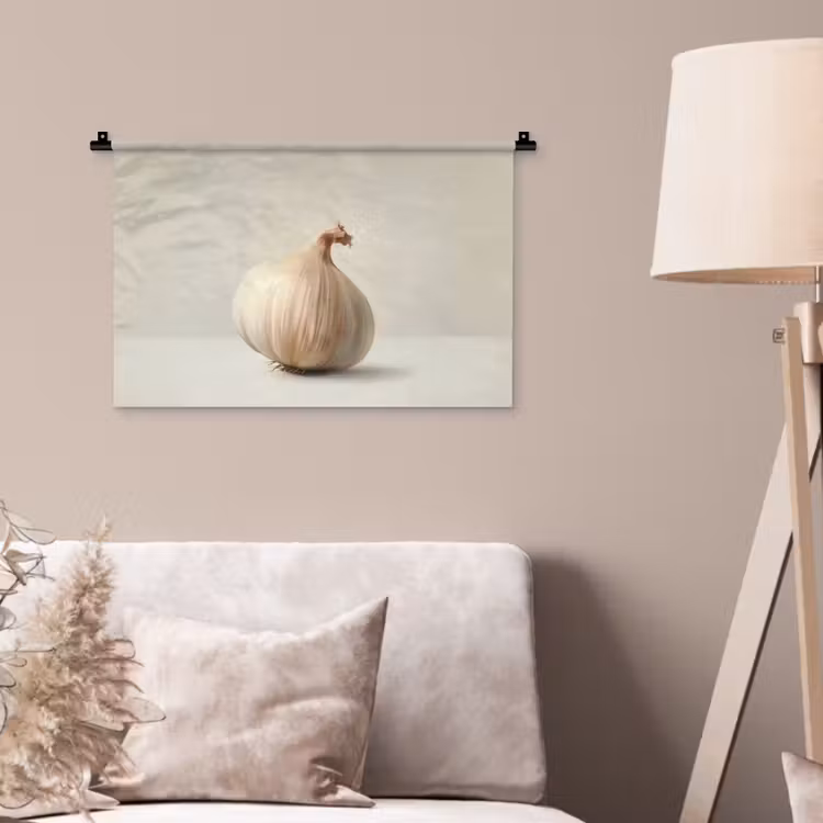 Wandkleed - Knoflook - Natuurlijk - Beige — 2