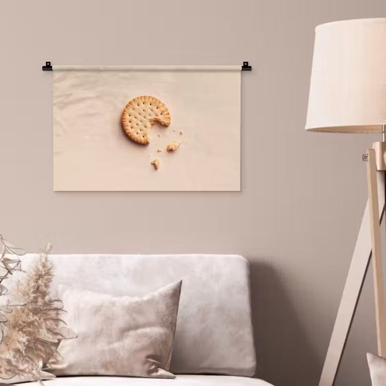 Wandkleed - Koekje - Kruimels - beige — 2