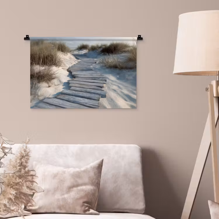 Wandkleed - Pad - Planken - Duinen - Gras — 2
