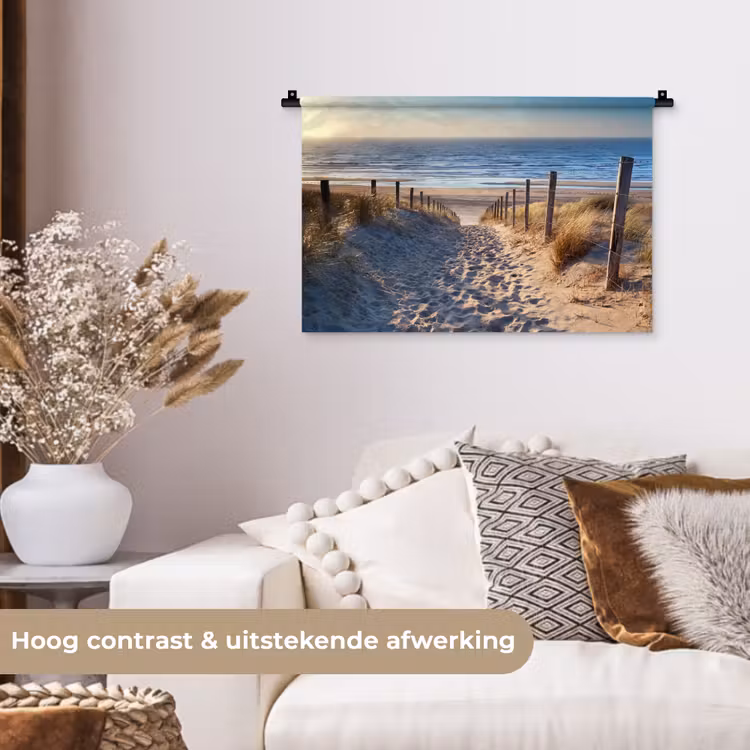 Wandkleed - Strand - Zee - Nederland - Duinen - Zon — 4