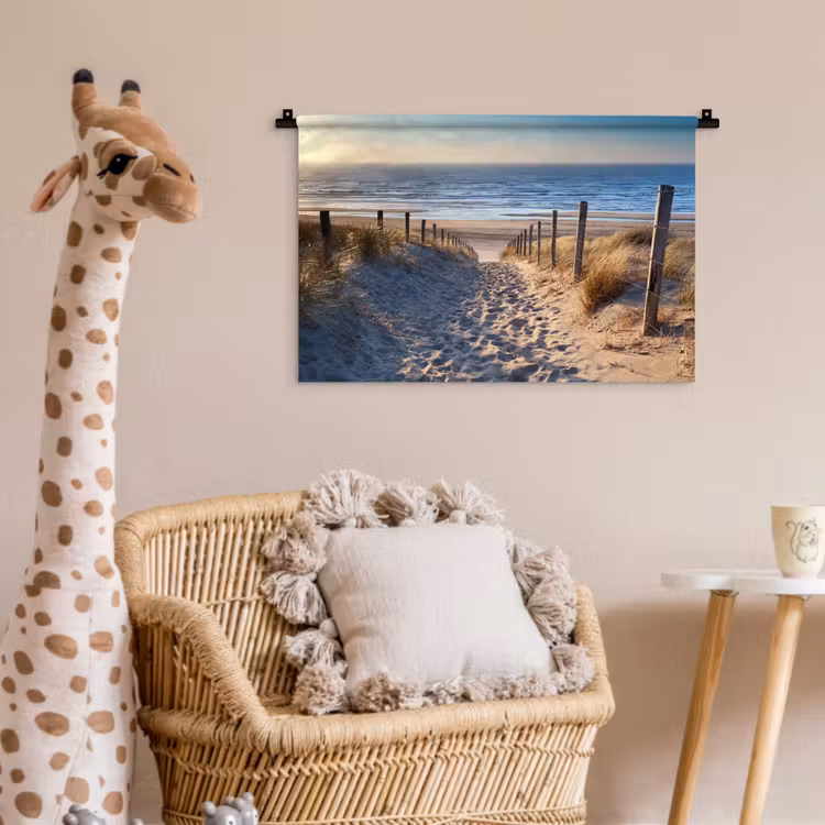 Wandkleed - Strand - Zee - Nederland - Duinen - Zon — 5