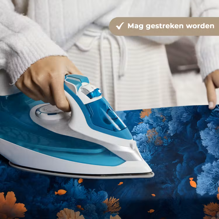Wandkleed - Koraalrif - Vissen - Oceaan - Blauw — 6