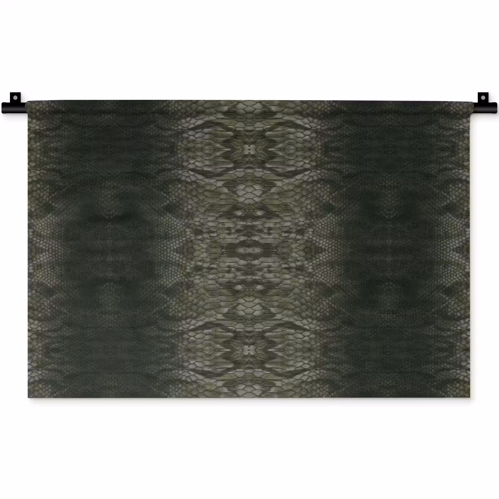 Wandkleed - Slang - Boa - Mos - Groen — 1