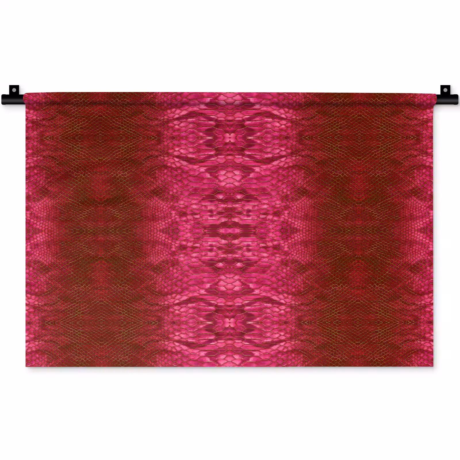 Wandkleed - Slang - Boa - Roze — 1