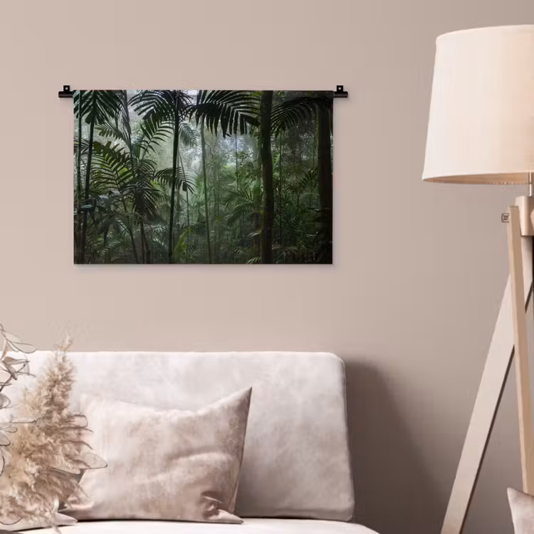 Wandkleed - Regenwoud - Tropisch - Jungle - Bomen - Planten — 2