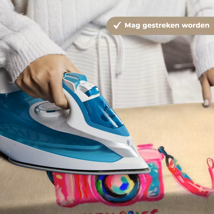 Wandkleed - Camera - Memories - Roze - Geschilderd — 6