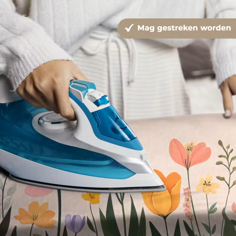 Wandkleed - Pasteltinten - Bloemen - Illustratie — 6