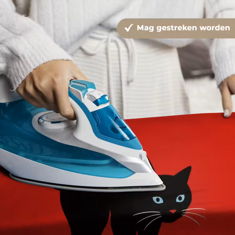 Wandkleed - Kat - Zwart - Staart — 6