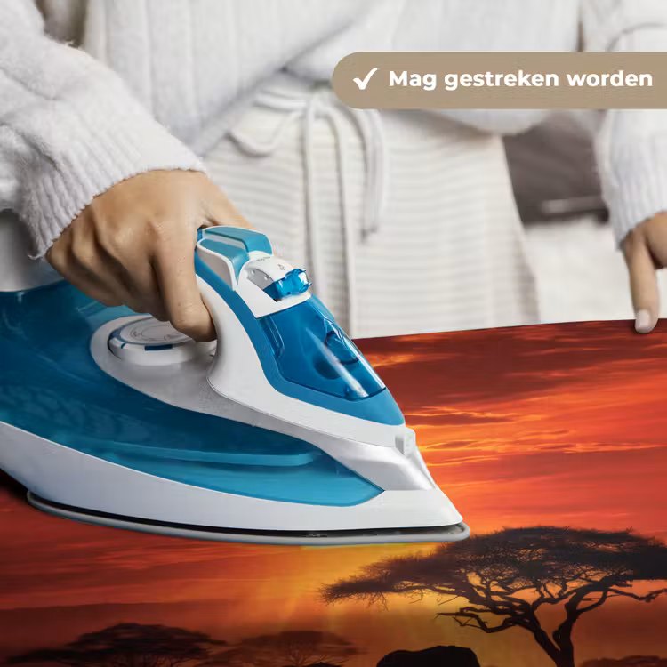 Wandkleed - Savanne - Olifanten - Zonsondergang — 6