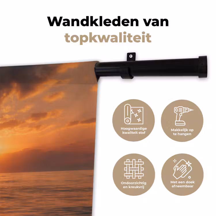 Wandkleed - Dolfijnen - Zee - Realistisch — 3
