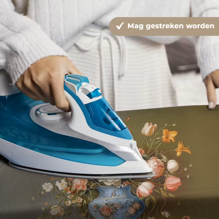 Wandkleed - Neutral - Bloemen - Boeket - Vaas — 6