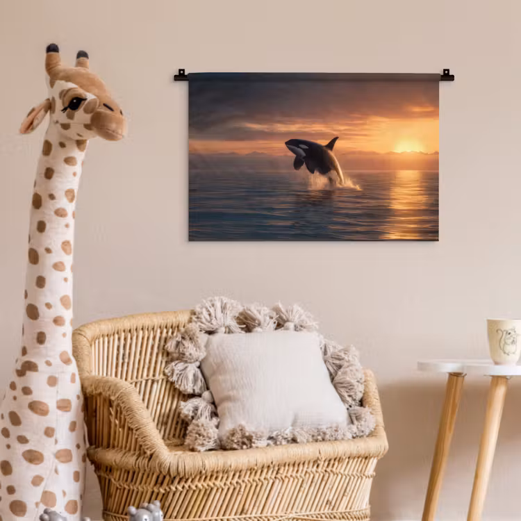 Wandkleed - Orka - Zee - Zonsondergang — 5