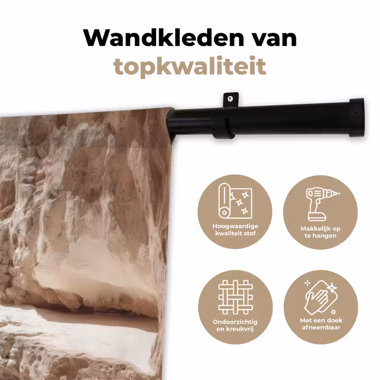 Wandkleed - Rotsen - Zee - Zand - Kloof — 3