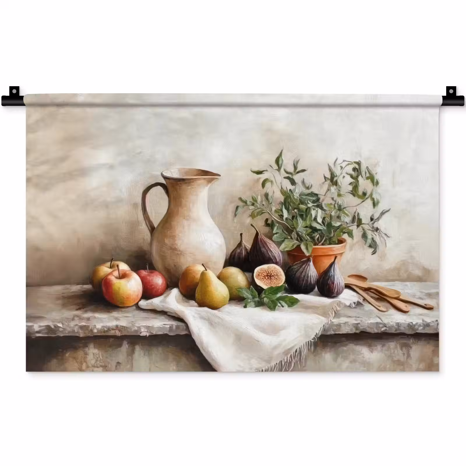 Wandkleed - Fruit - Kruiden - Landelijk — 1