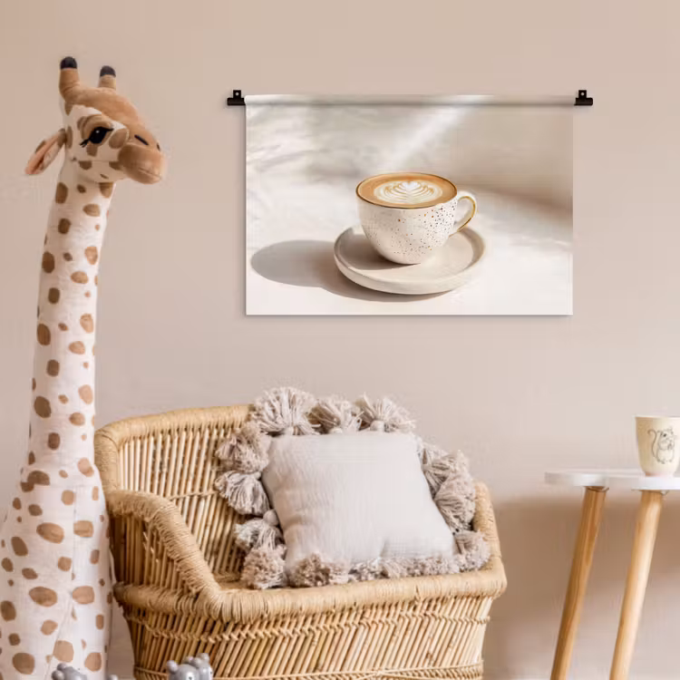 Wandkleed - Cappuccino - Schuim - Schotel - Beige — 5