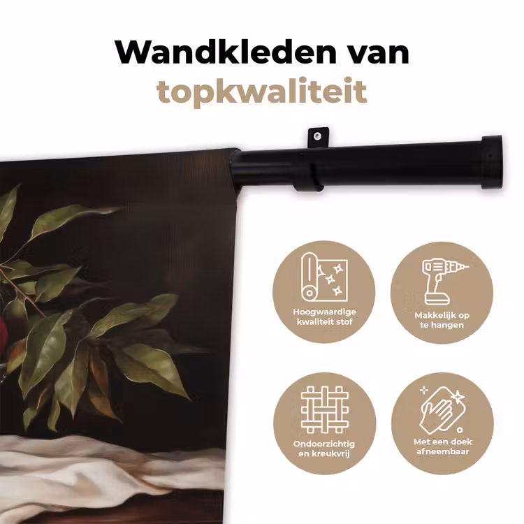 Wandkleed - Granaatappels - Klassiek - Vintage — 3