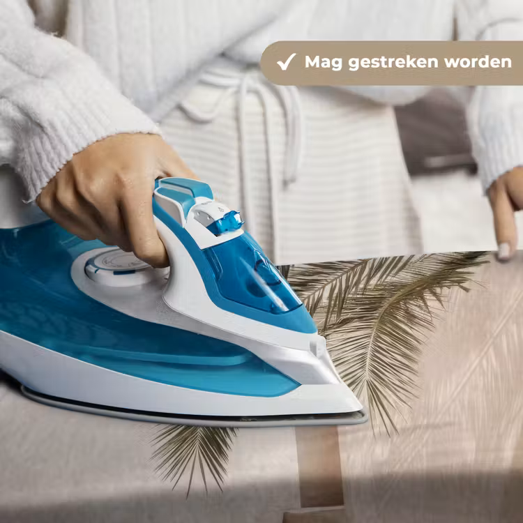 Wandkleed - Palmboom - Schaduw - Trap - Beige — 6
