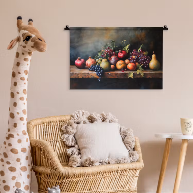 Wandkleed - Rustiek - Stilleven - Fruit — 5