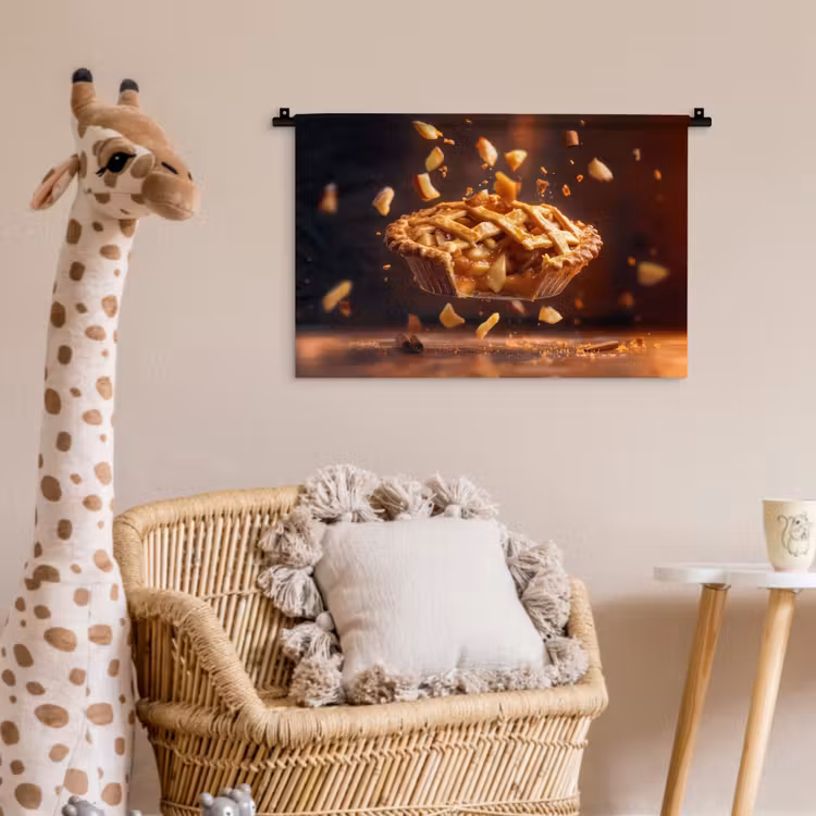 Wandkleed - Appel - Taart - Warm - Eten — 5