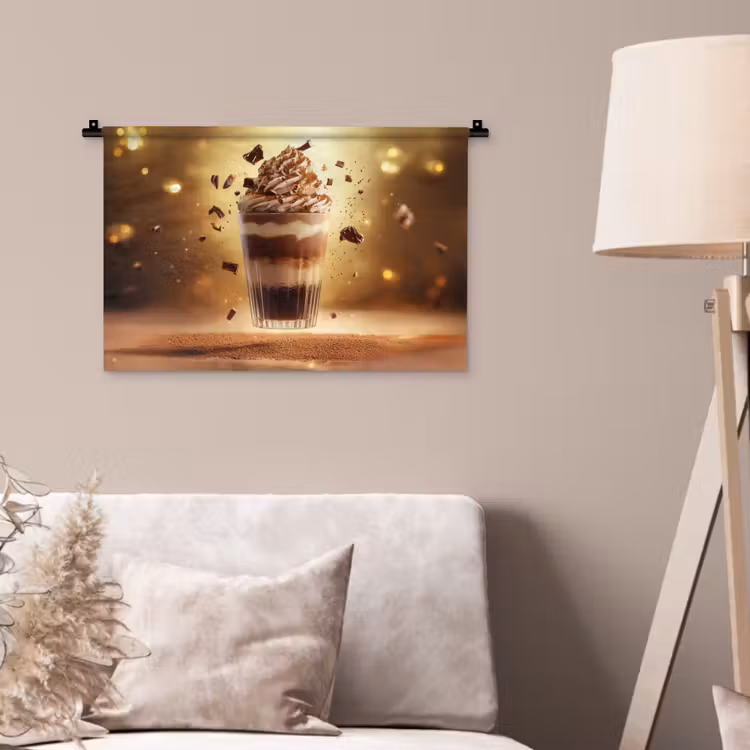 Wandkleed - Dessert - Chocolade - Zoet - Eten — 2