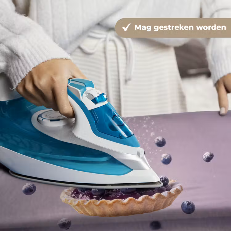 Wandkleed - Eten - Taart - Bessen - Blauw — 6