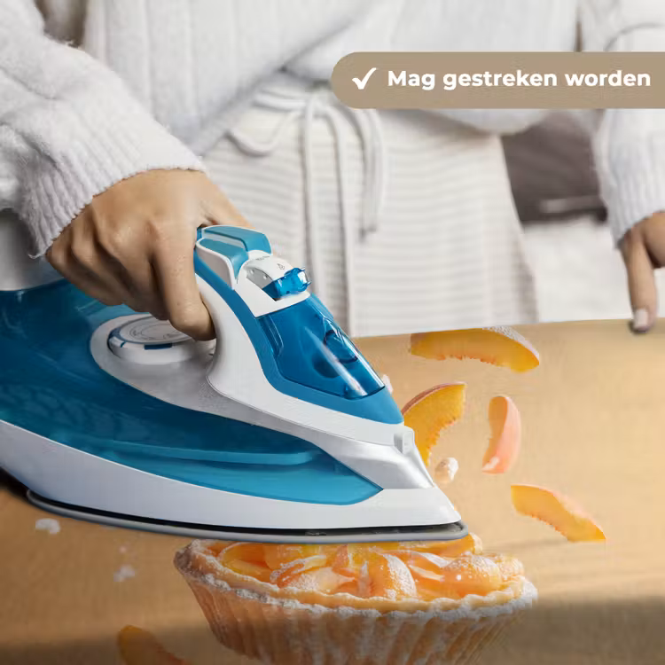 Wandkleed - Peach - Eten - Taart - Oranje — 6