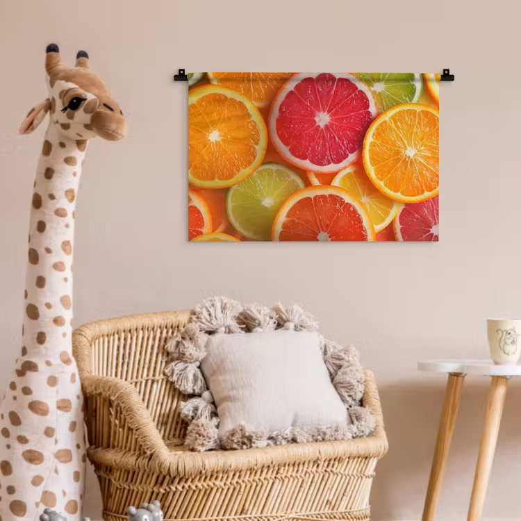 Wandkleed - Fruit - Kleurrijk - Close up — 5