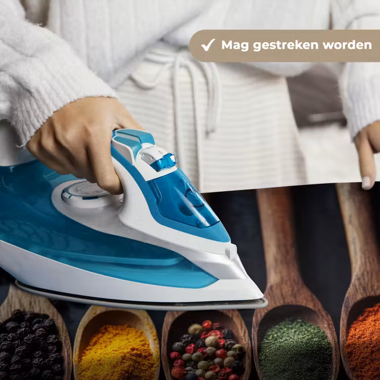 Wandkleed - Houten - Lepels - Specerijen - Kruiden — 6