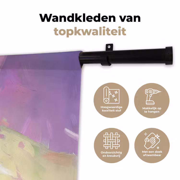Wandkleed - Frisdrank - Blik - Paars — 3