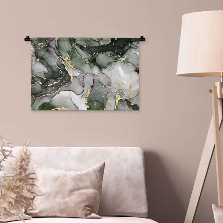 Wandkleed - Luxe - Marmer - Groen — 2