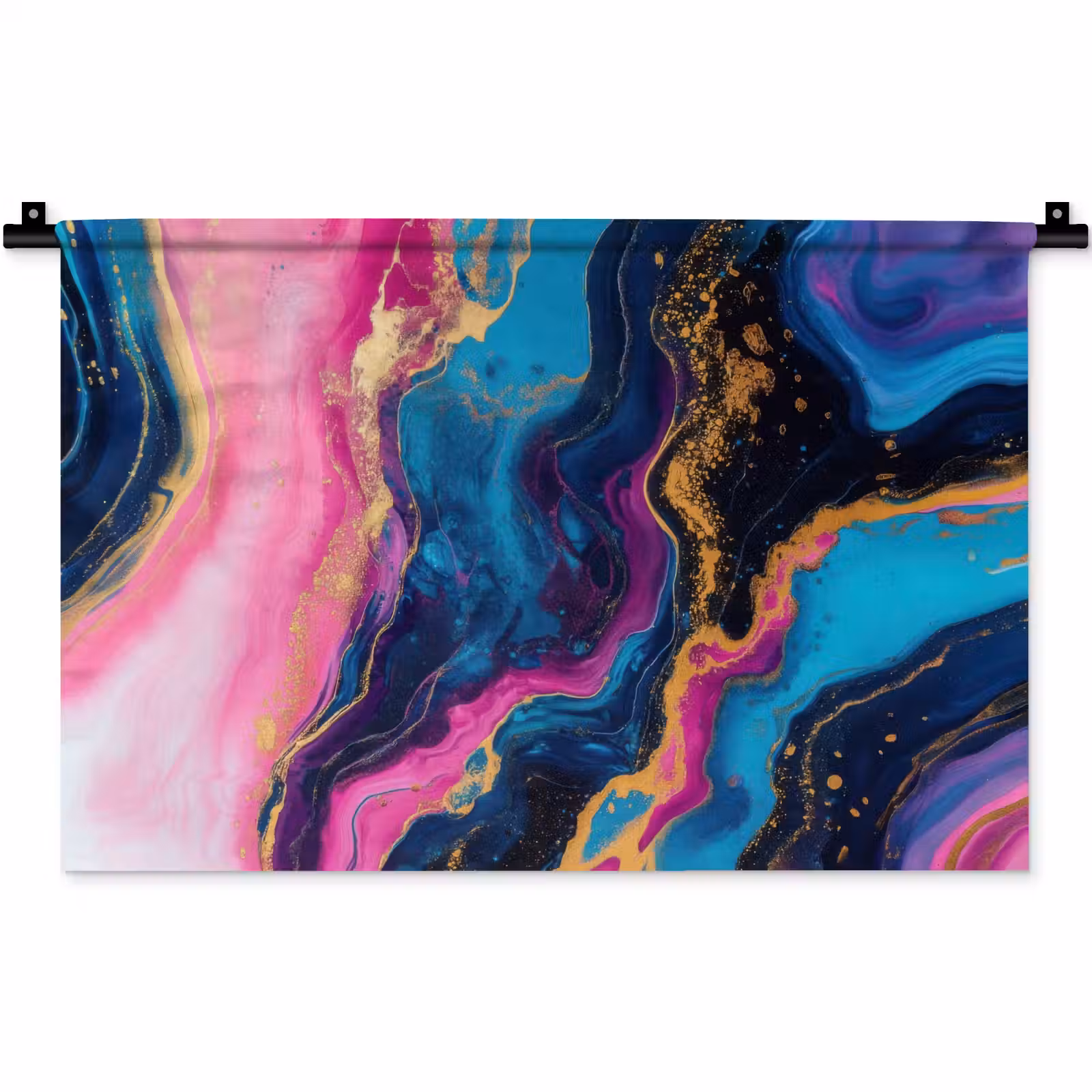 Wandkleed - Marmer - Modern - Goud — 1