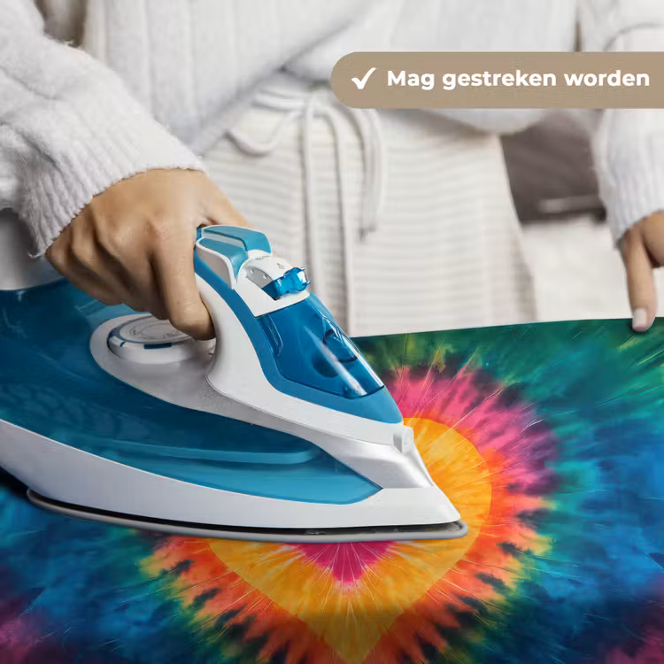 Wandkleed - Hart - Tie Dye - Kleurrijk — 6